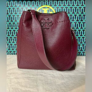 Tory Burch McGraw bucket bag